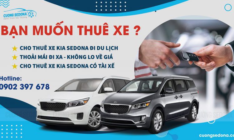 Cho thuê xe Kia Sedona giá rẻ nhất Tp HCM
