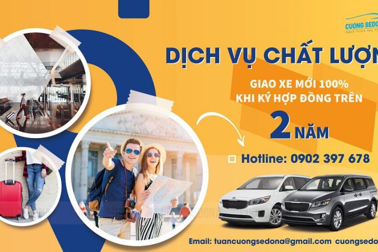 Cho thuê xe Kia Sedona dài hạn tại Hà Nội